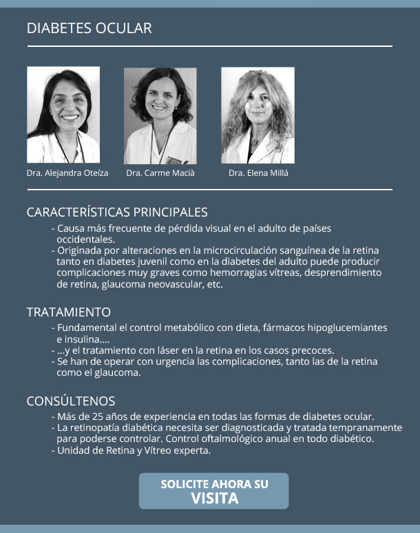 Especialistas Diabetes Ocular - IO·ICO Barcelona